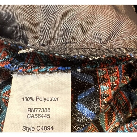 J.Crew Women’s Size 2 Jaquard Boardwalk Pull On Shorts Pockets Aztec BOHO Mid - Picture 7 of 10